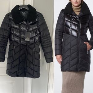 Brand new ANDREW MARC Packable Water-Resistant Puffer Coat
